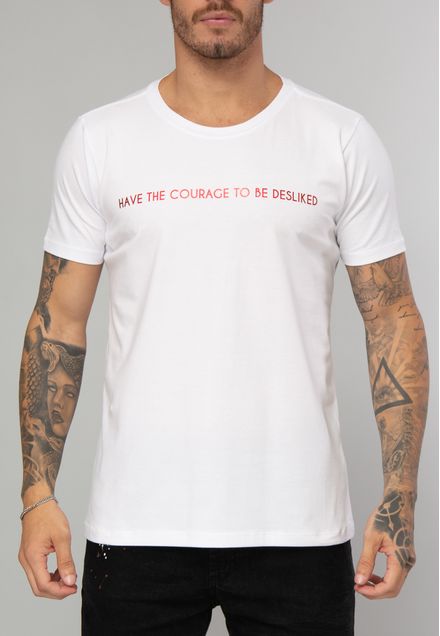 Camiseta The Courage Branca
