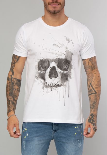 Camiseta Dripping Skull
