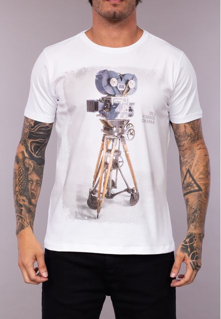 Camiseta Old School Cinema