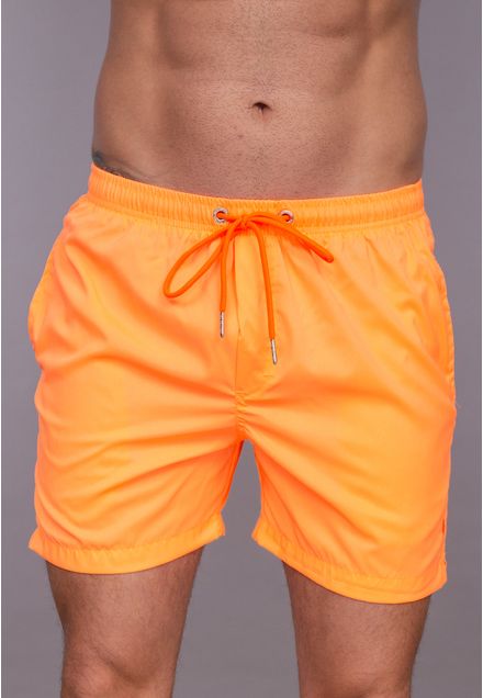 Short Swim Neon Orange