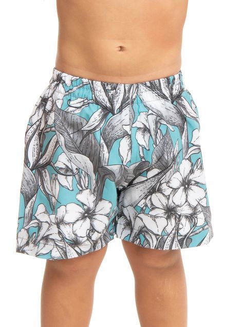 Short Swim Infantil Floral