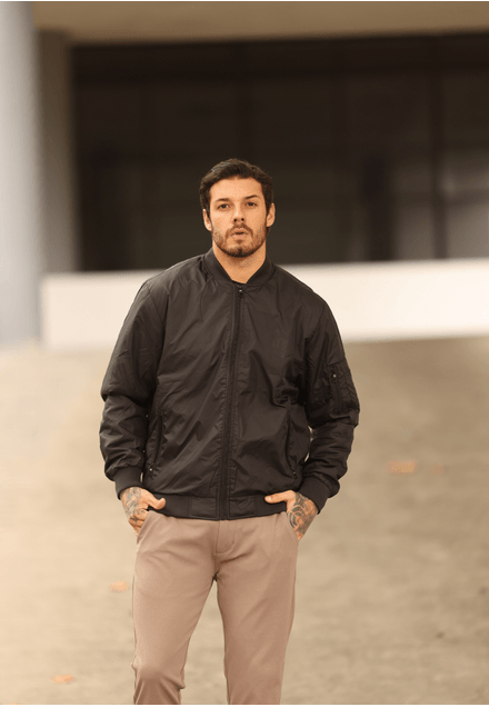 Jaqueta Bomber Pocket