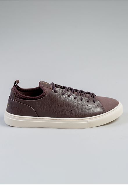 Tênis Neoprene Com Couro