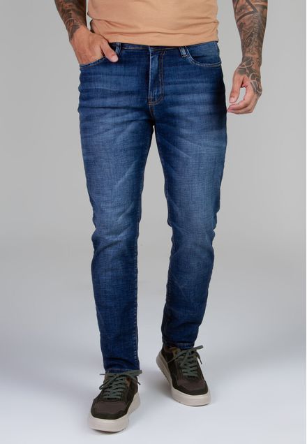 Calça Jeans Blue Ring Red