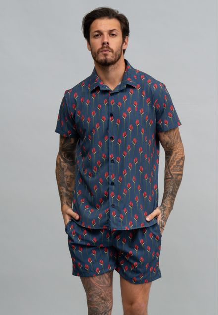 Camisa Casual Rosebud