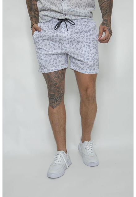 Short Swim Onça Branca