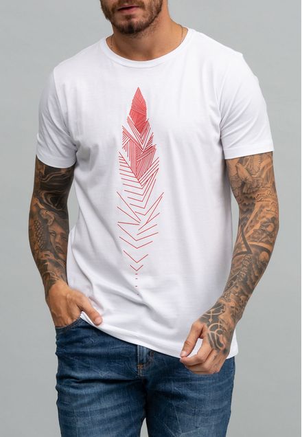 Camiseta Feather's Cornners