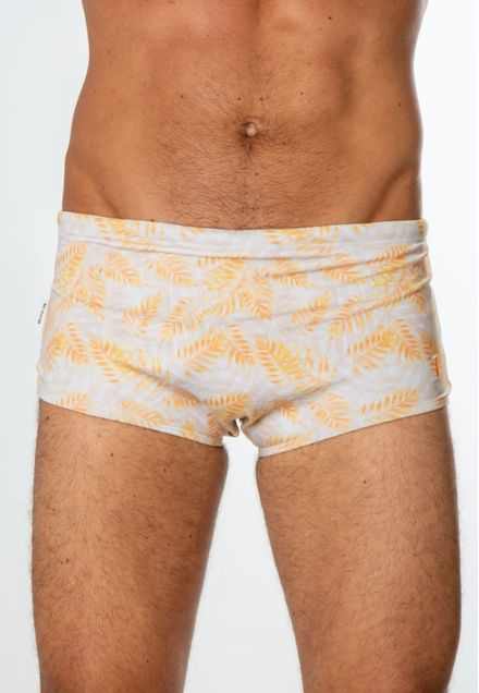 Sunga Estampada Deep Orange