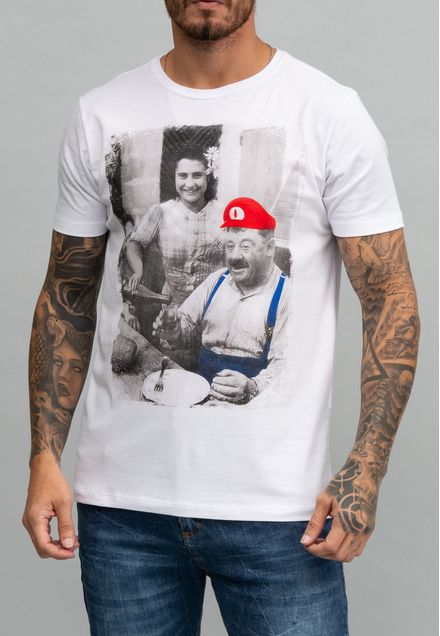 Camiseta Mario Who