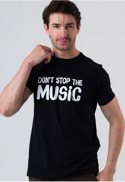 Camiseta Don't Stop The Music