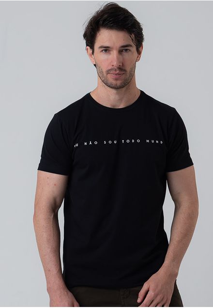 Camiseta Eu Não Sou Todo Mundo