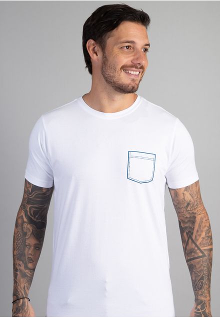 Camiseta Denim Pocket