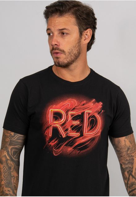 Camiseta Red Neon