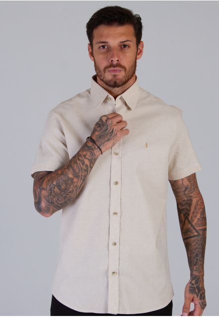 Camisa Linho M/C