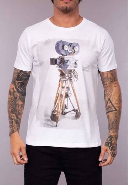 Camiseta Old School Cinema