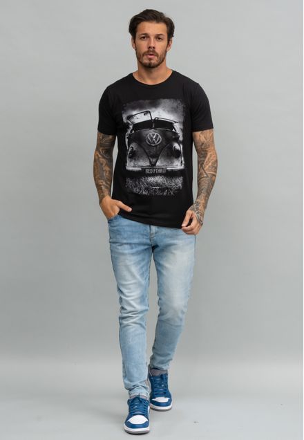 Camiseta Vintagem Kombi